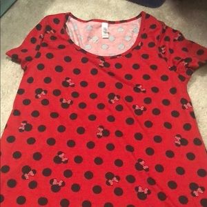 Small Lularoe Disney shirt
